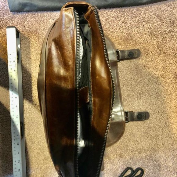 RUDSAK , RARE LAMAR COHIBA BROWN  ALL LEATHER - Picture 4 of 12